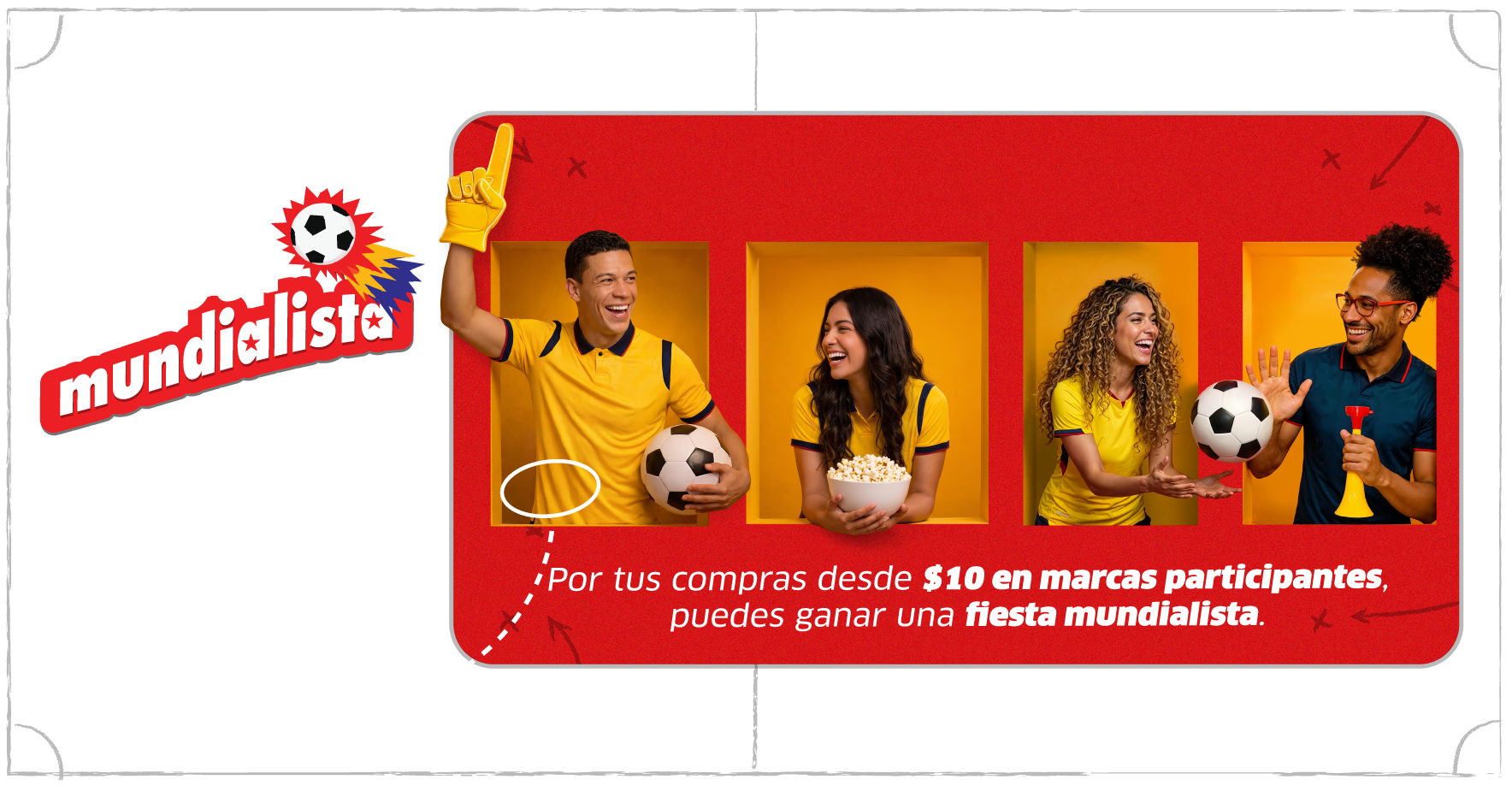 El Fiestón Mundialista - Farmacias Económicas