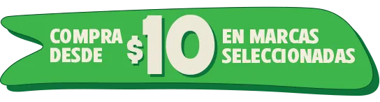 Compra desde $10 en marcas seleccionadas